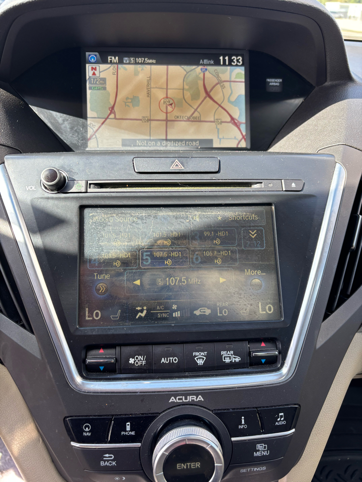 Acura MDX 6-Spd AT w/Tech Package 2015