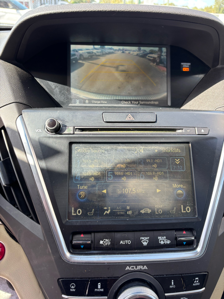 Acura MDX 6-Spd AT w/Tech Package 2015