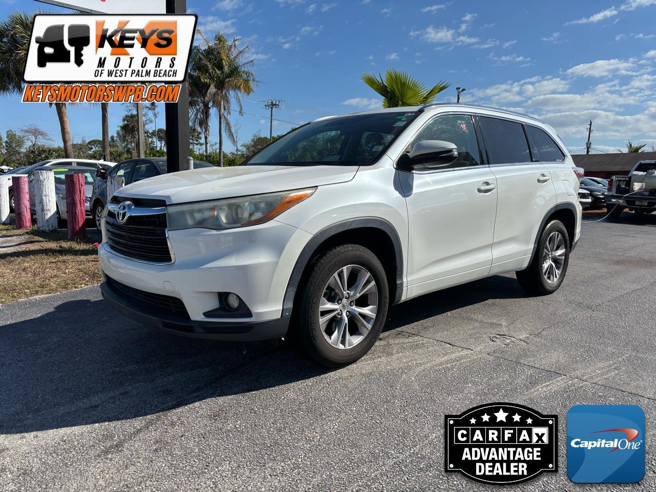 Toyota Highlander XLE FWD V6 2015