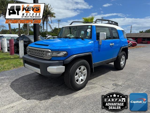 Blue 2009 Toyota FJ Cruiser 4WD SUV / Crossover Four-Wheel Drive Automatic