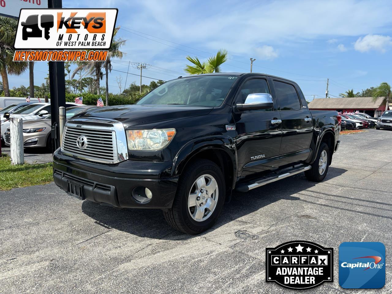 2010 Toyota Tundra CrewMax 5.7L FFV V8 6-Spd AT LTD (Natl)