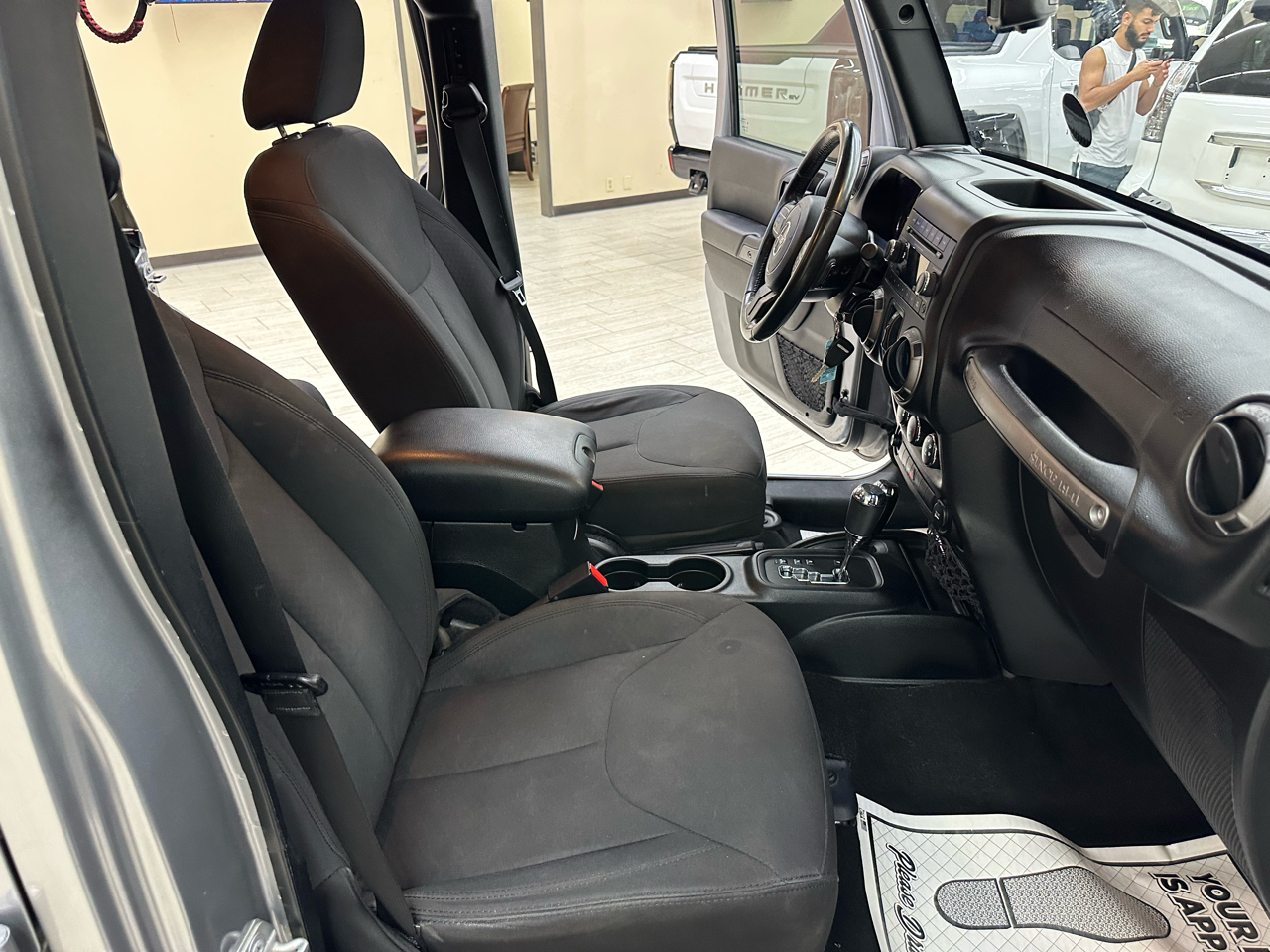 Jeep Wrangler JK Unlimited Sport 4WD 2018 Jeep Wrangler JK Unlimited Sport 4WD 2018