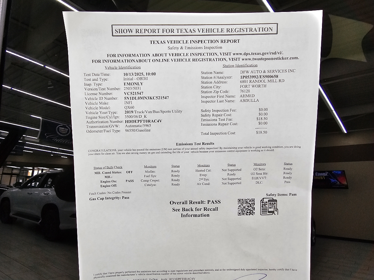Infiniti QX60 Luxe 4D SUV FWD 2019 Infiniti QX60 Luxe 4D SUV FWD 2019