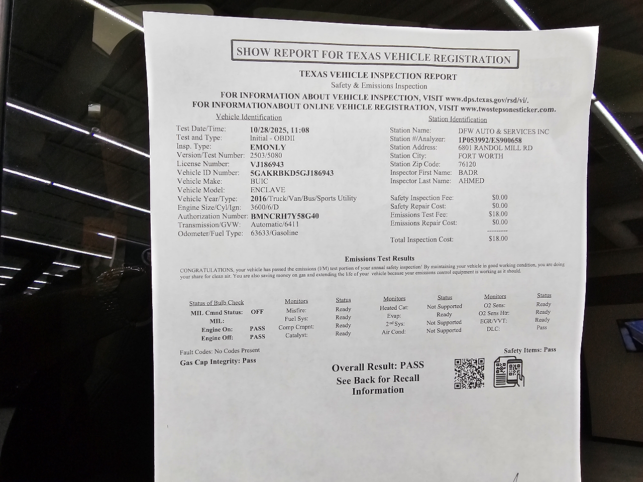 Buick Enclave Leather FWD 2016 Buick Enclave Leather FWD 2016