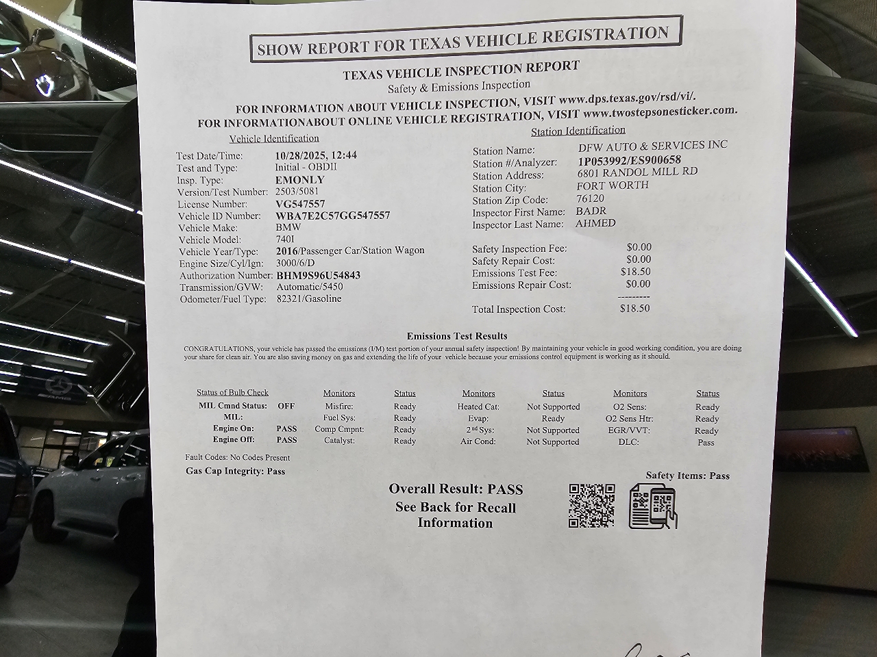 BMW 7-Series 740i 2016 BMW 7-Series 740i 2016