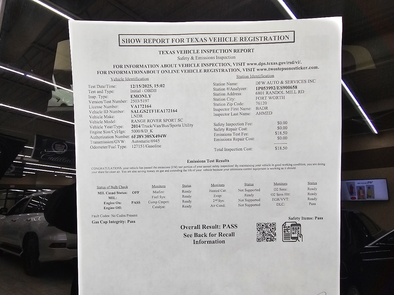 Land Rover Range Rover 5.0L V8 Supercharged 2014