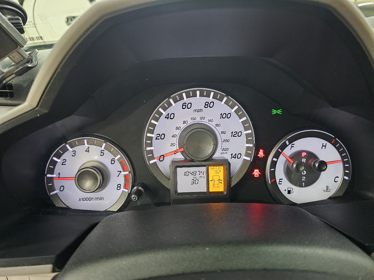 Honda Pilot Touring 2012