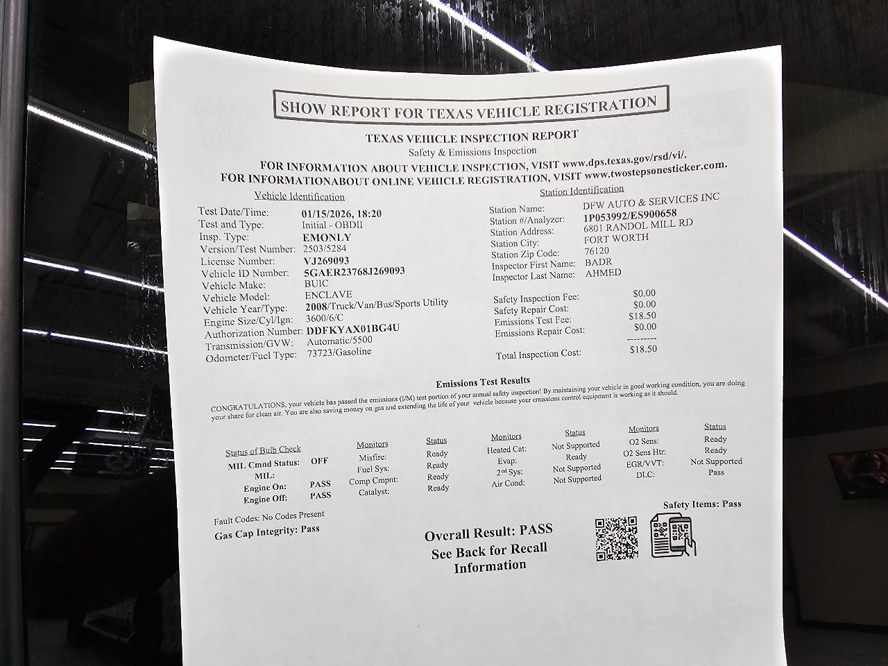 Buick Enclave CXL FWD 2008