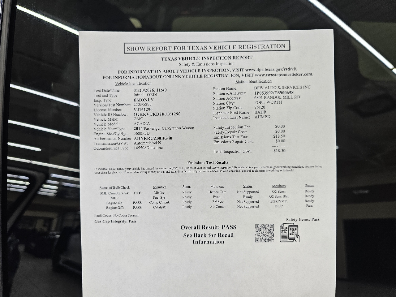 GMC Acadia Denali AWD 2014