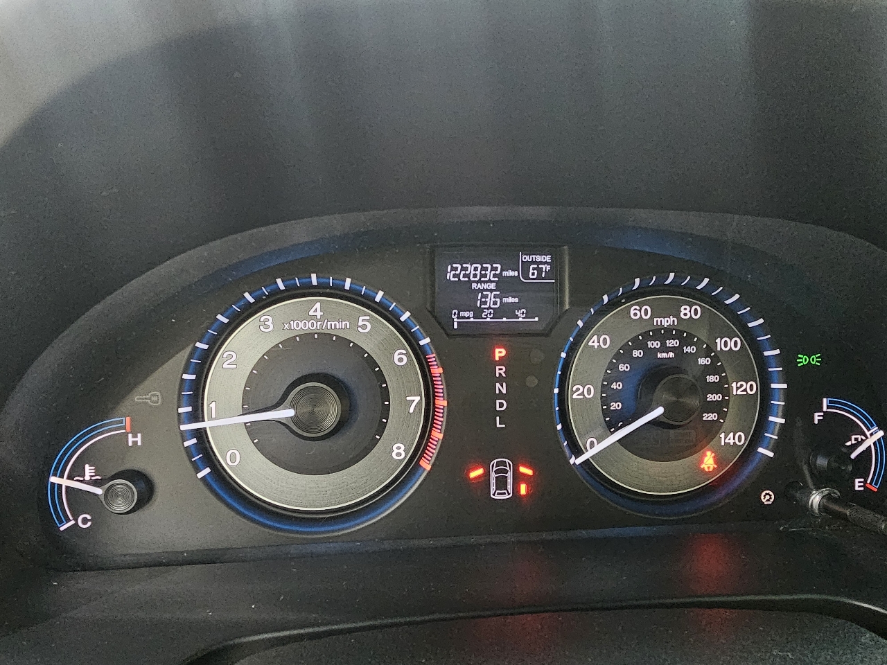 Honda Odyssey EX-L 2012