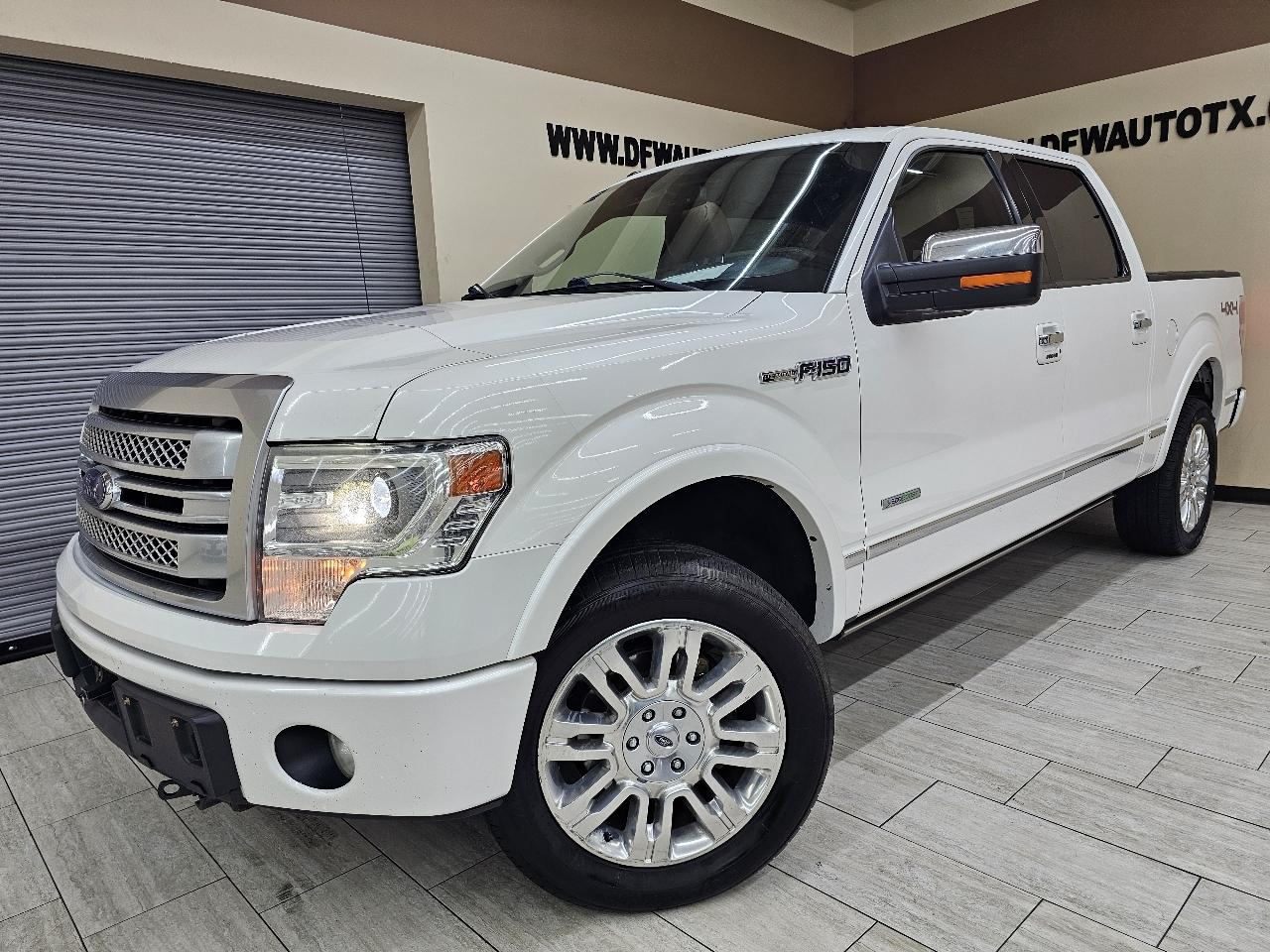 2014 Ford F-150 4WD V6 CREW CAB 3.5L PLATINUM
