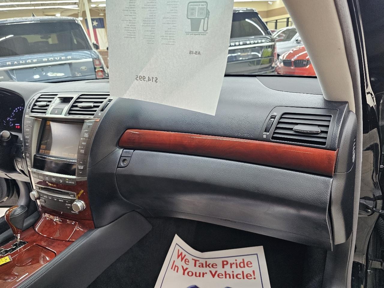 Lexus LS 460 Luxury Sedan AWD 2012