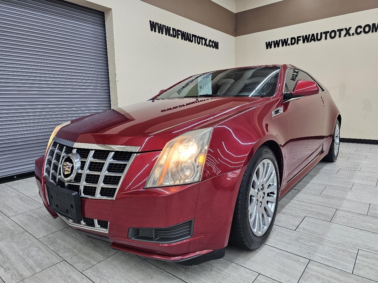Cadillac CTS Base Coupe 2013