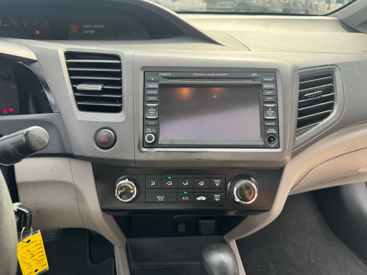 Honda Civic EX Coupe 5-Speed AT 2012