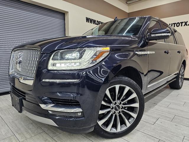 Blue 2021 Lincoln Navigator L Reserve RWD SUV / Crossover 4X2 Automatic