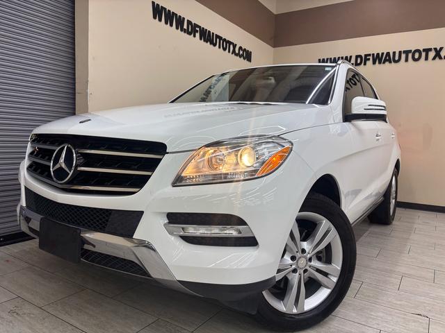 White 2015 Mercedes-Benz M-Class ML 350 SUV / Crossover Rear-Wheel Drive Automatic