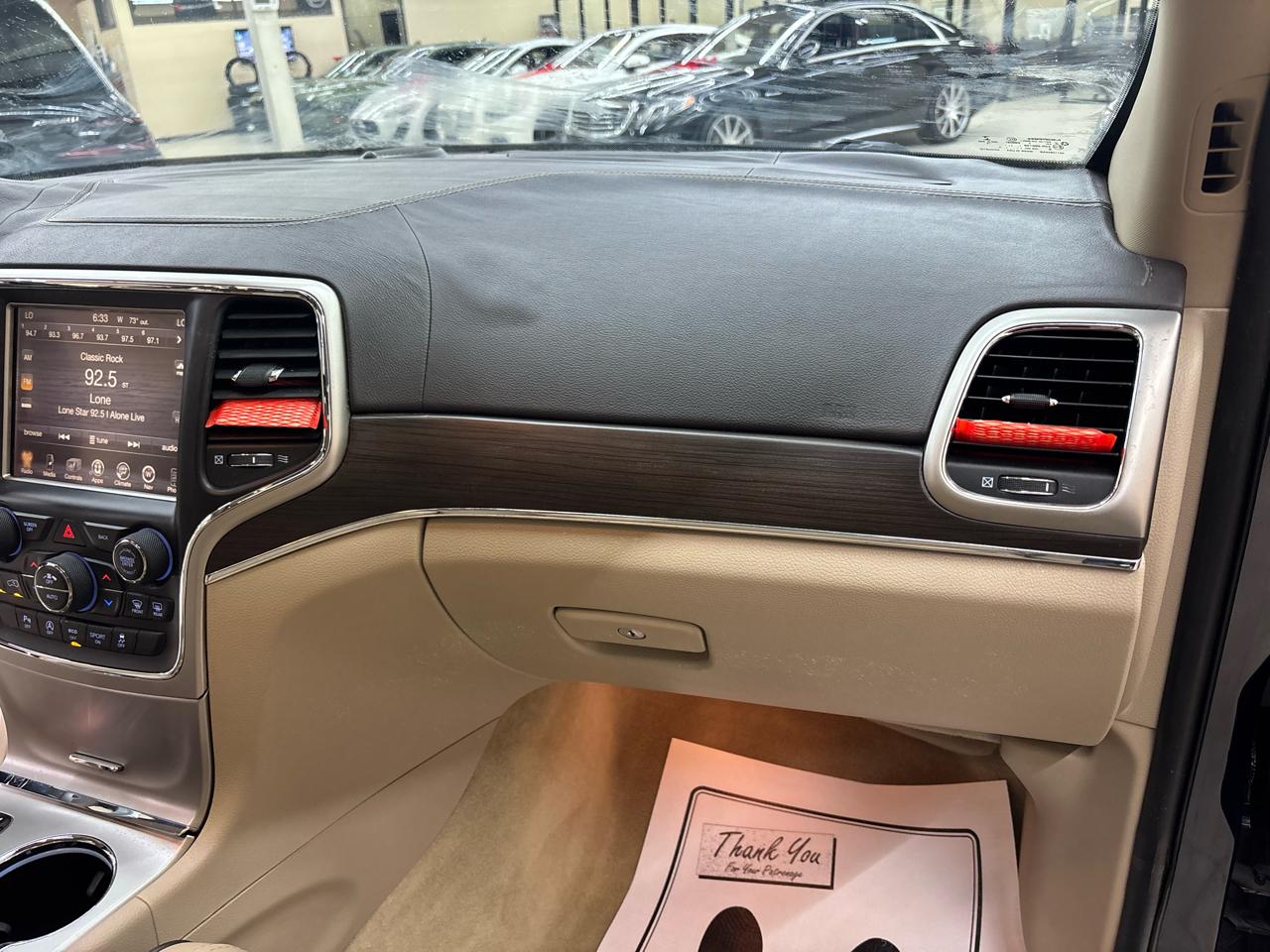 Jeep Grand Cherokee Overland 2WD 2016