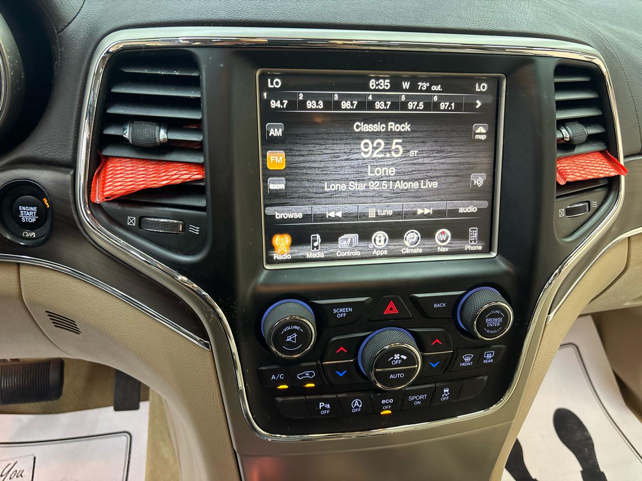 Jeep Grand Cherokee Overland 2WD 2016