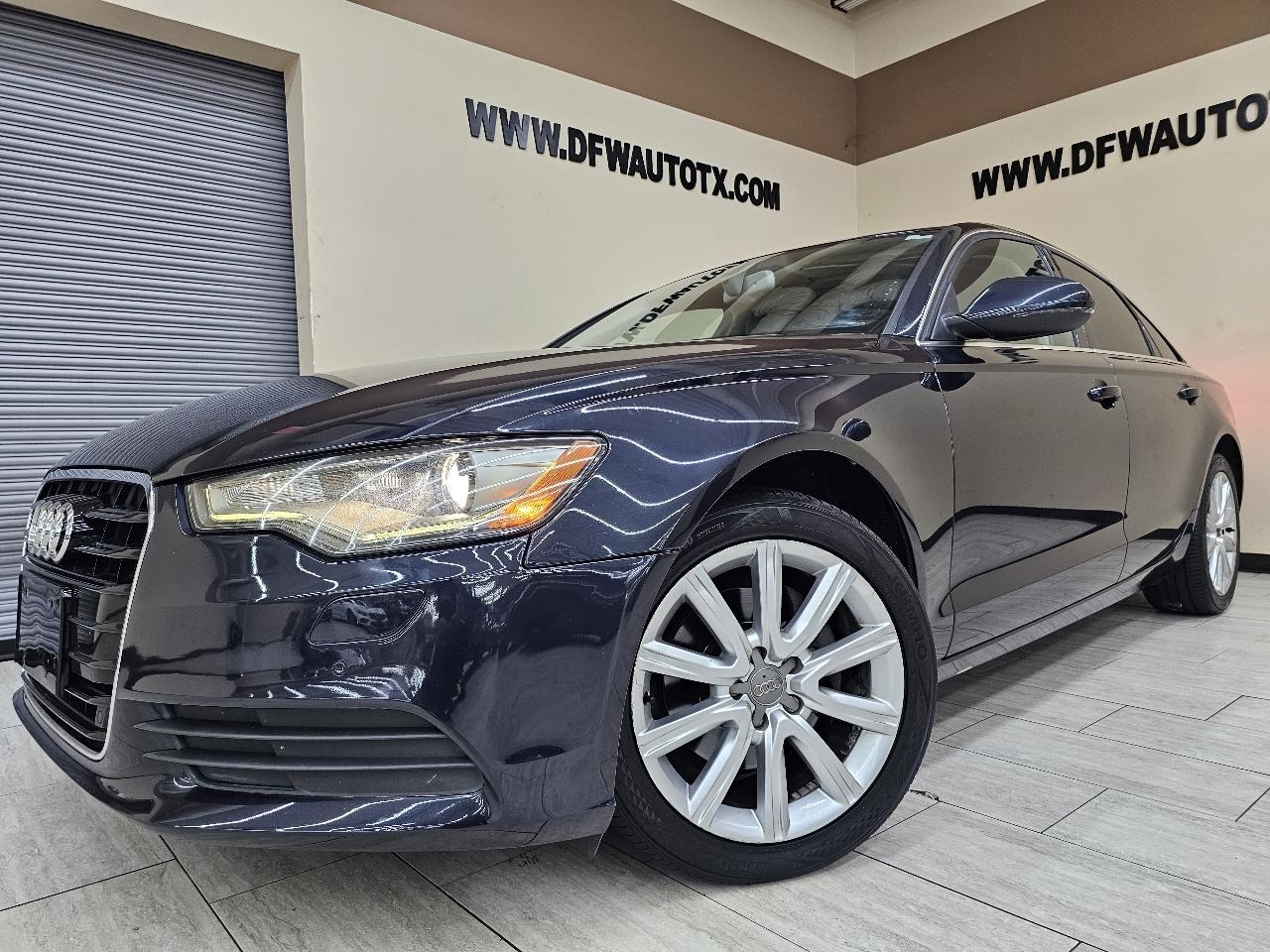 2013 Audi A6 2.0T Premium Sedan FrontTrak Multitronic