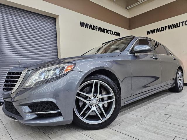 Gray 2017 Mercedes-Benz S-Class Sedan All-Wheel Drive Automatic