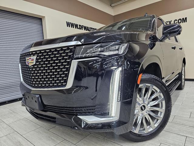 Black 2021 Cadillac Escalade SUV / Crossover Rear-Wheel Drive Automatic