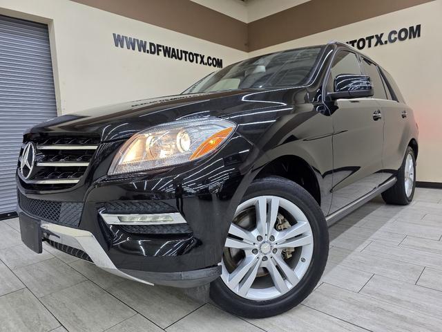 Black 2015 Mercedes-Benz M-Class SUV / Crossover All-Wheel Drive Automatic