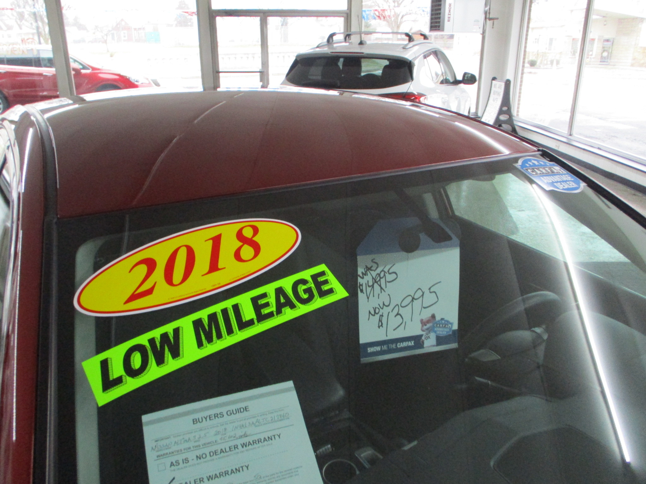 Nissan Altima 2.5 SV 2018