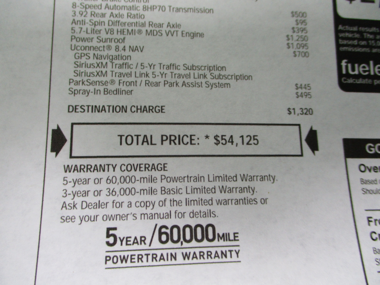 RAM 1500 Sport Crew Cab SWB 4WD 2017