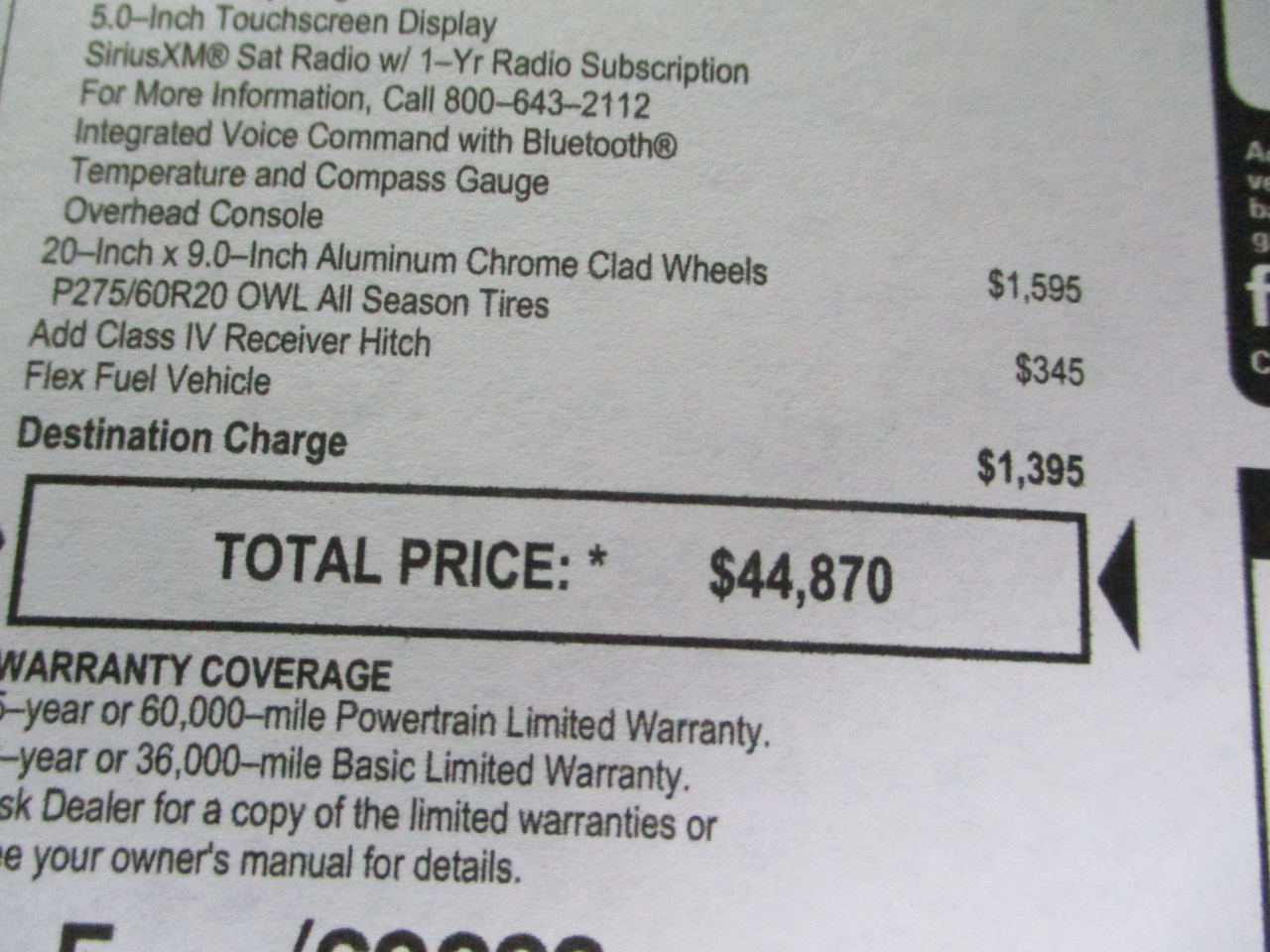 RAM 1500 Tradesman Crew Cab SWB 4WD 2018