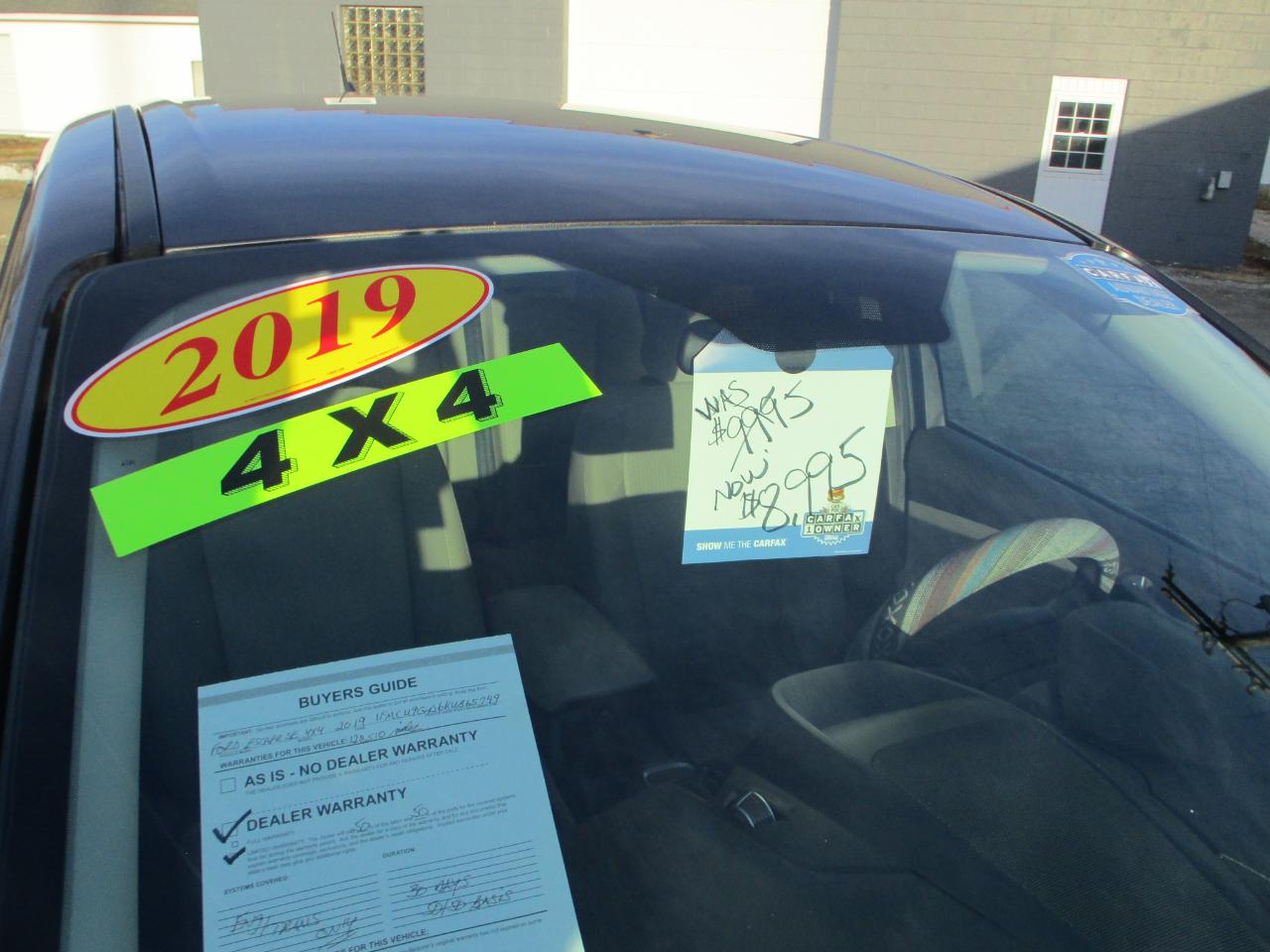 Ford Escape SE 4WD 2019