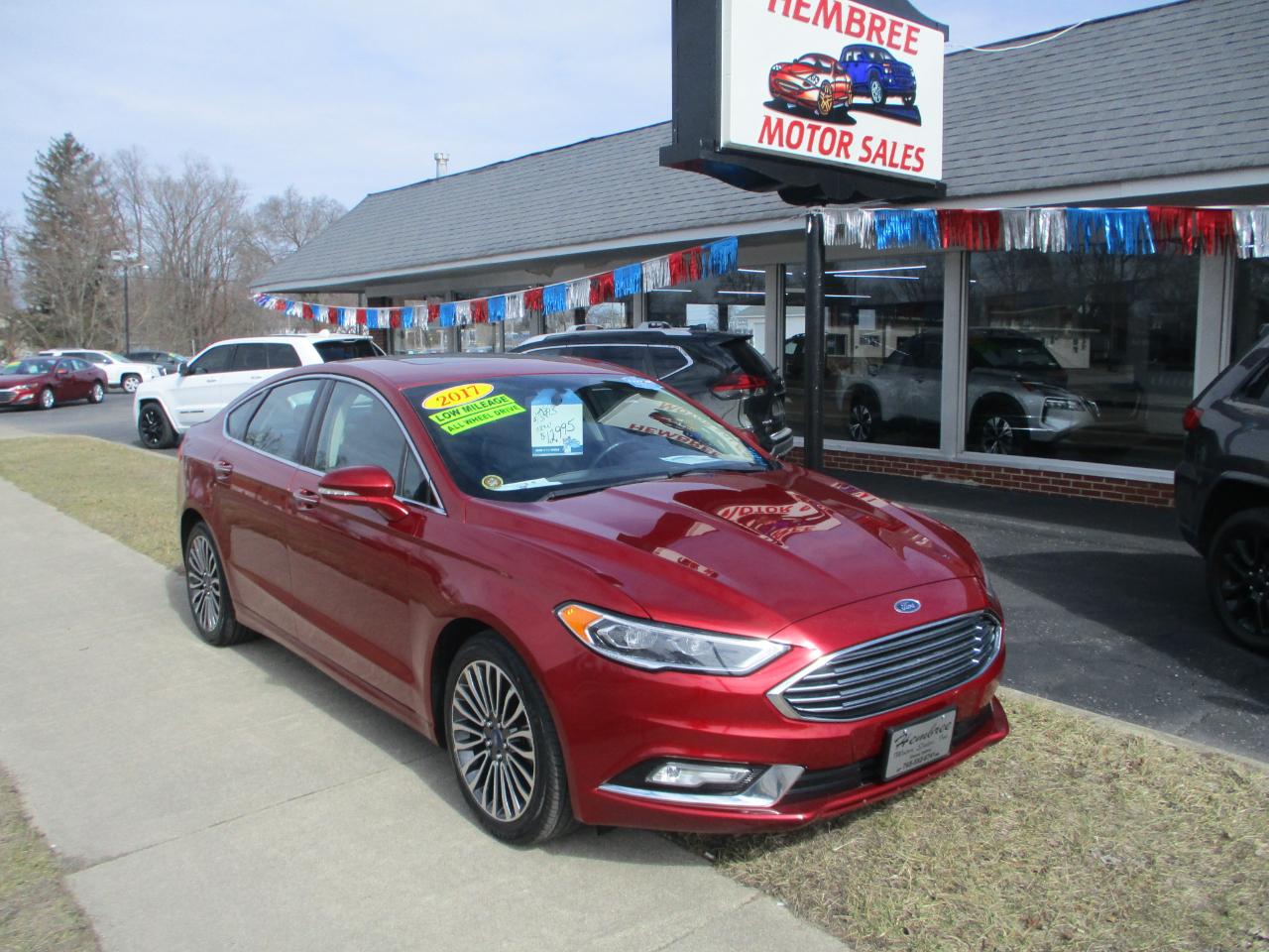 Ford Fusion SE AWD 2017