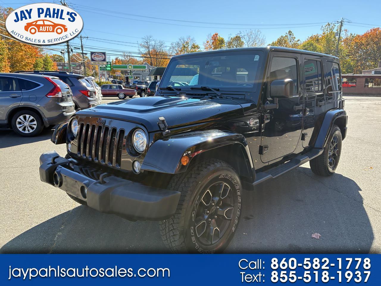 2017 Jeep Wrangler Unlimited Smoky Mountain 4x4 *Ltd Avail*