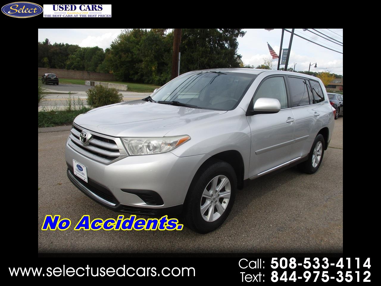 Toyota Highlander 4WD 2013 Toyota Highlander 4WD 2013