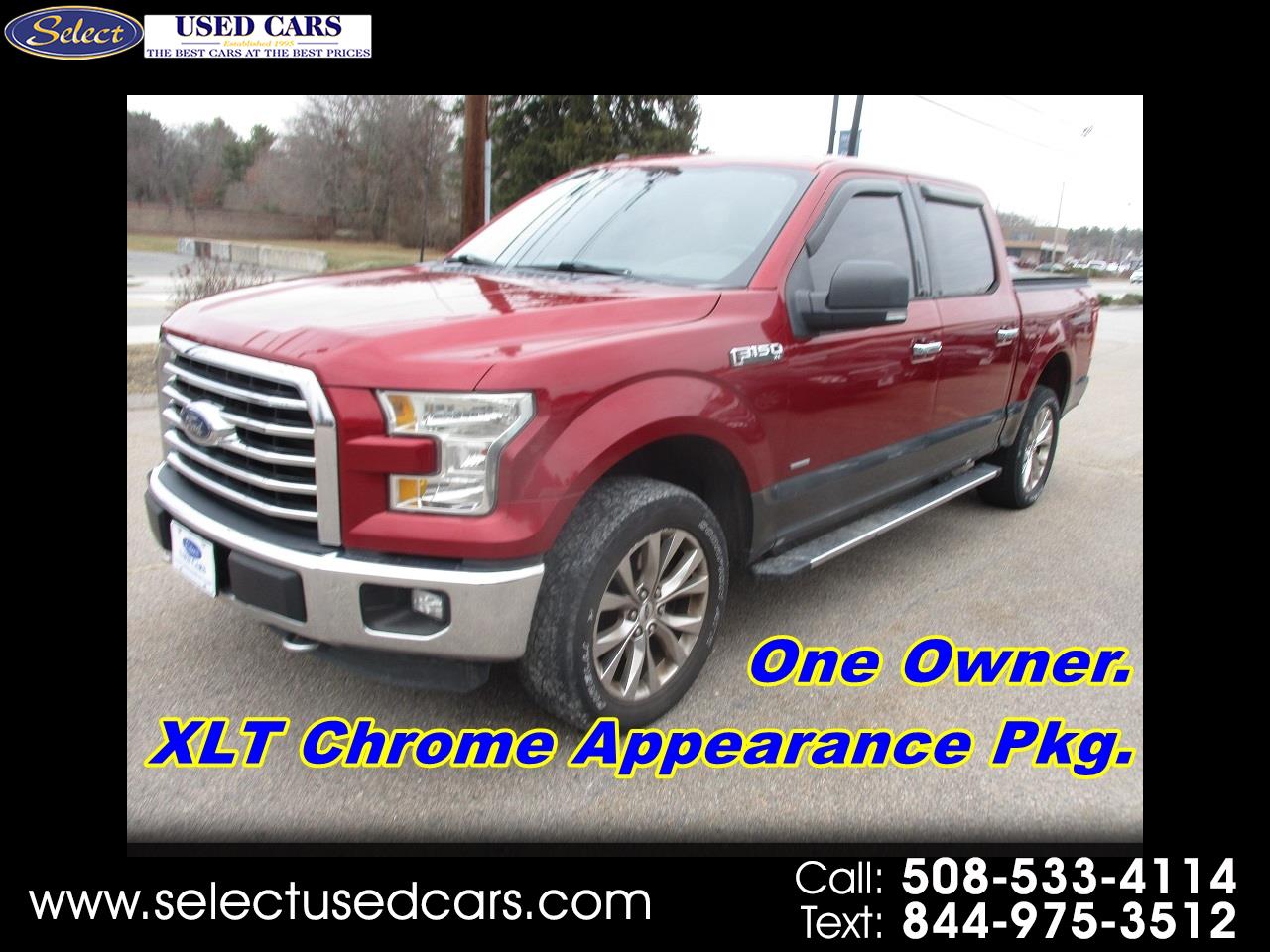 2016 Ford F-150 XL 4x4 SuperCrew