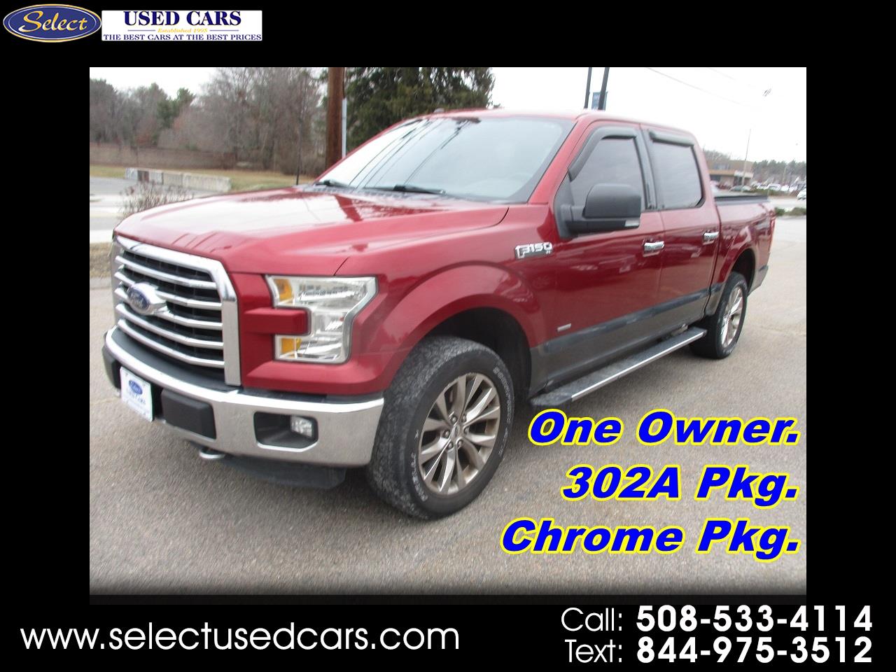 2016 Ford F-150 XLT 4x4 SuperCrew