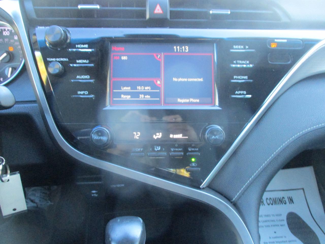 Toyota Camry SE 2018