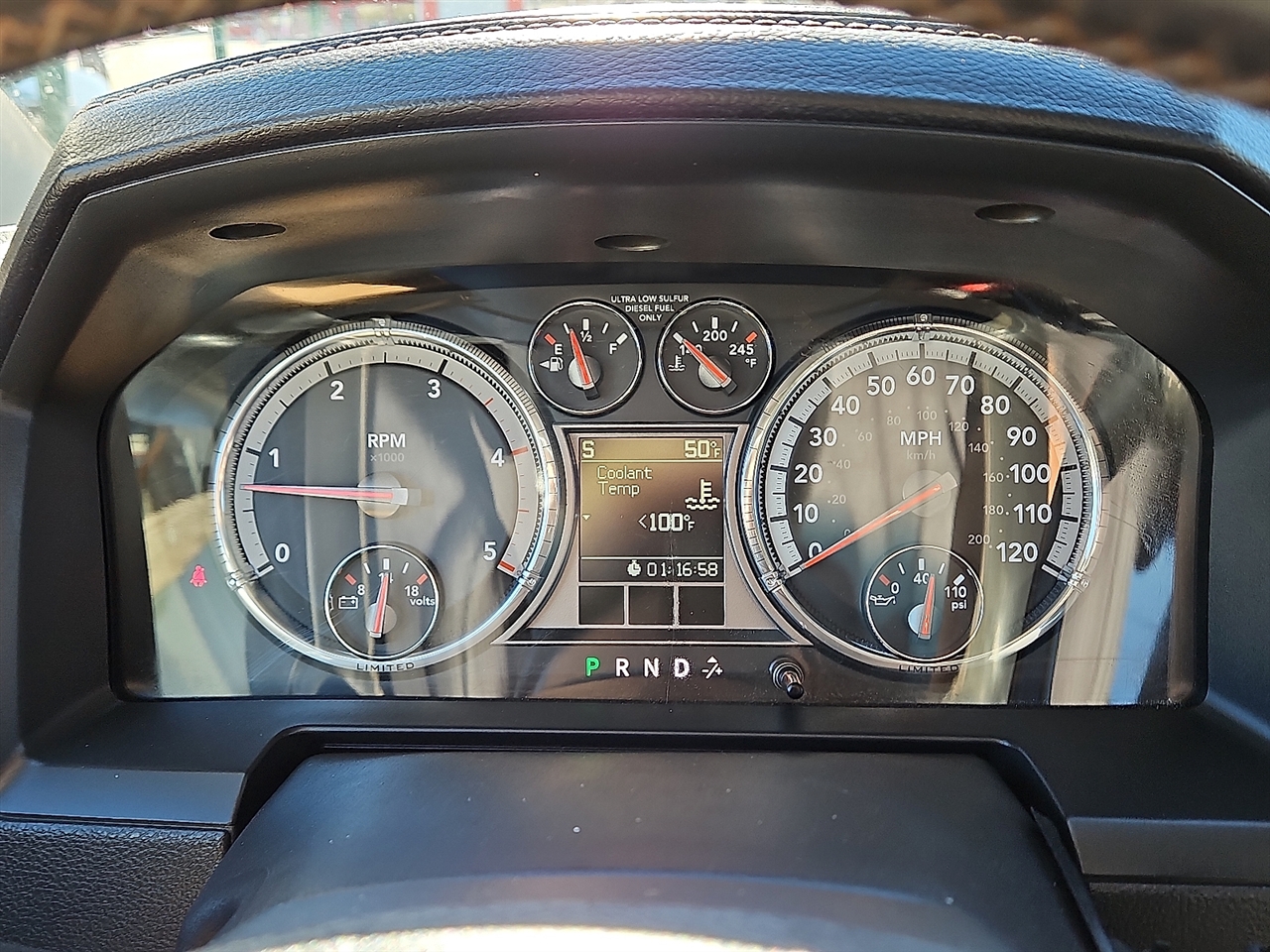 RAM 2500 4WD Mega Cab 160.5" Laramie Limited 2012