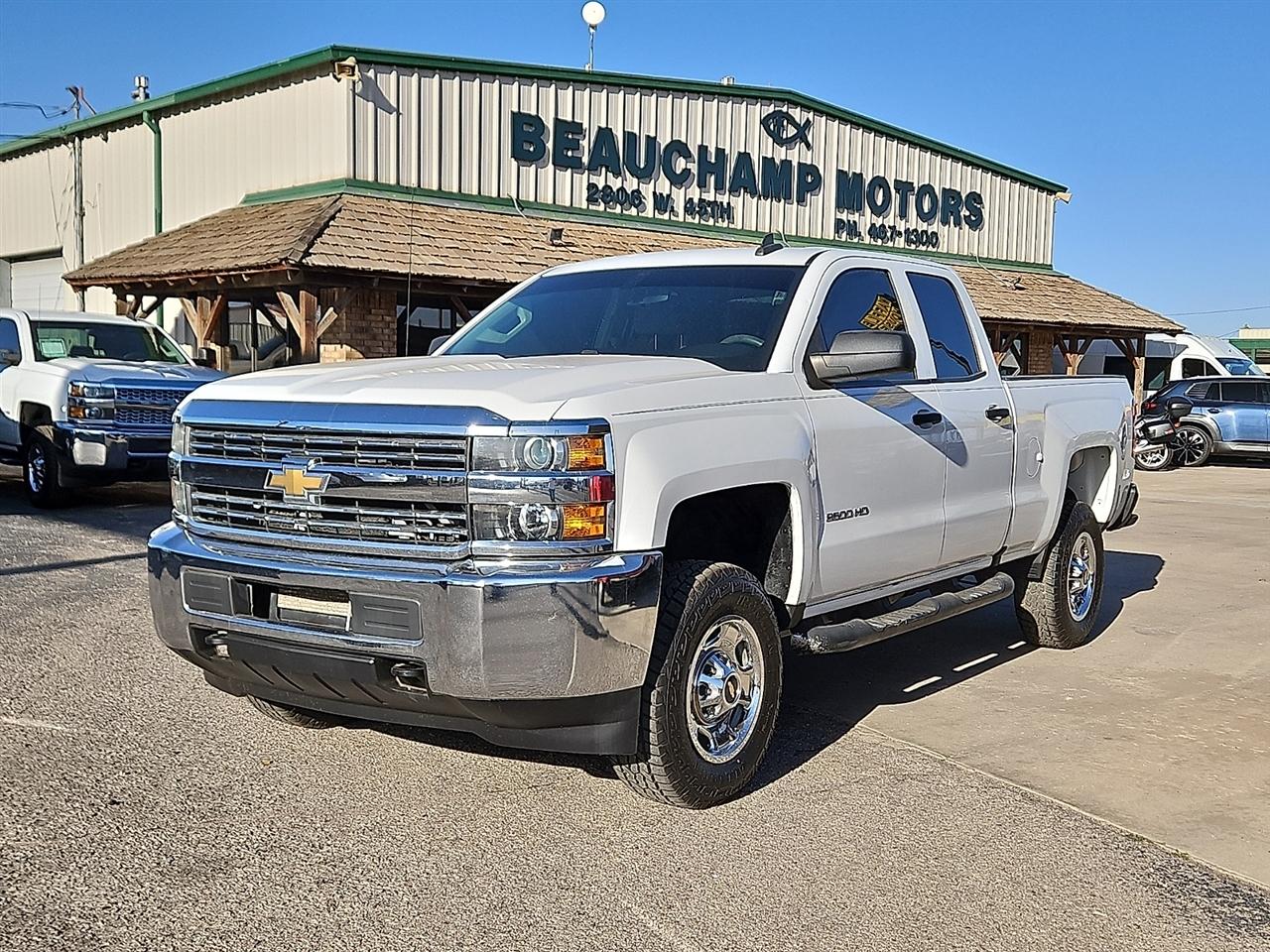 2016 Chevrolet Silverado 2500HD 4WD Double Cab 144.2" Work Truck