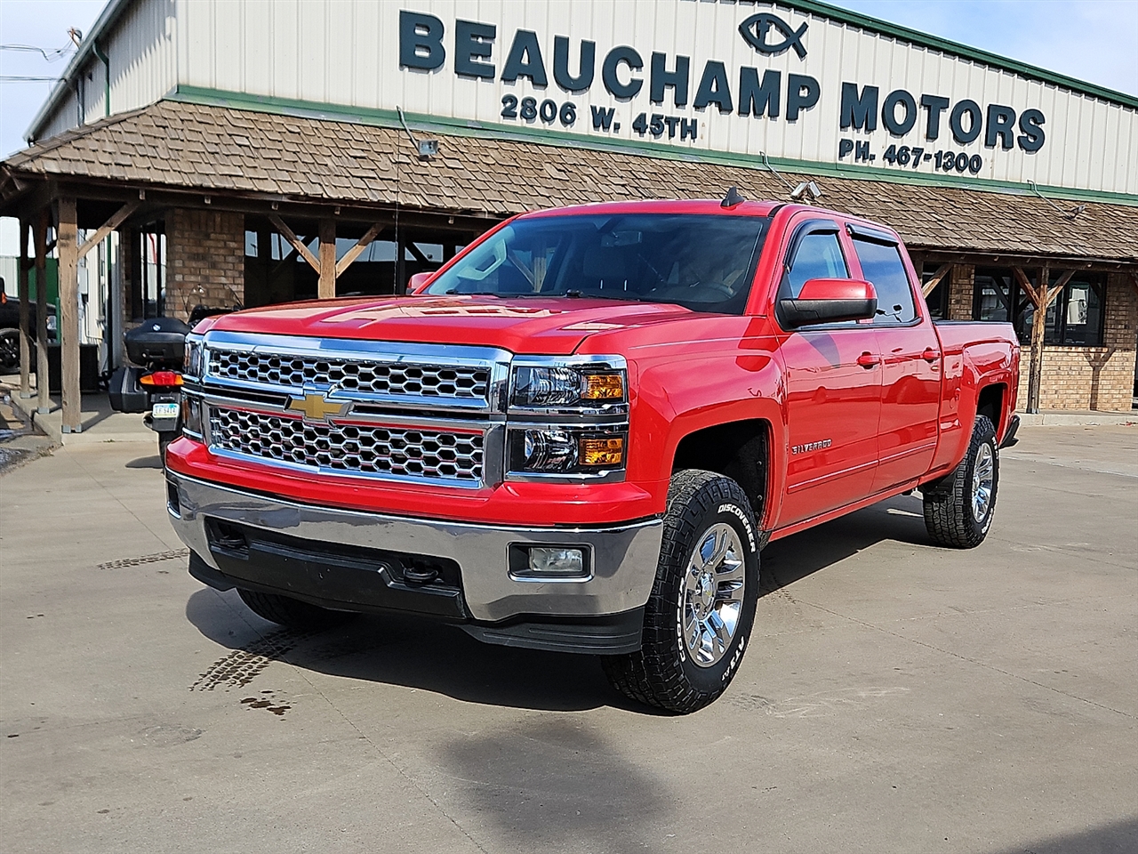 2015 Chevrolet Silverado 1500 4WD Crew Cab 153.0" LT w/1LT