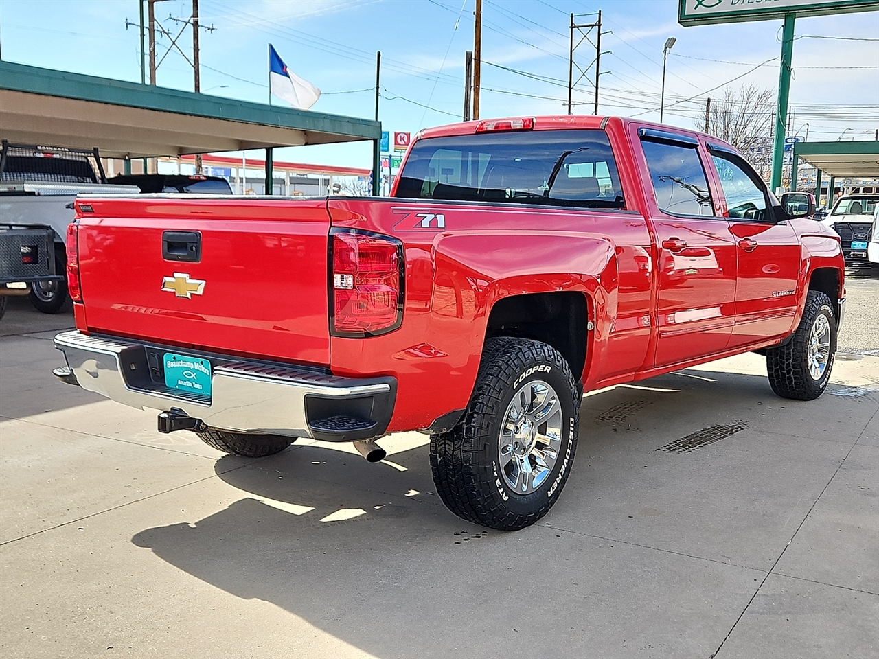 Chevrolet Silverado 1500 4WD Crew Cab 153.0" LT w/1LT 2015