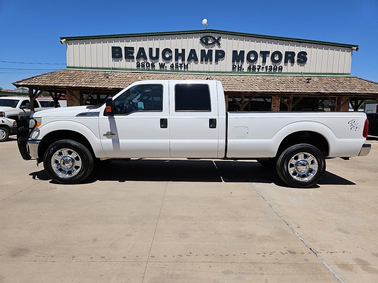 Ford Super Duty F-350 SRW 4WD Crew Cab 172" XLT 2013