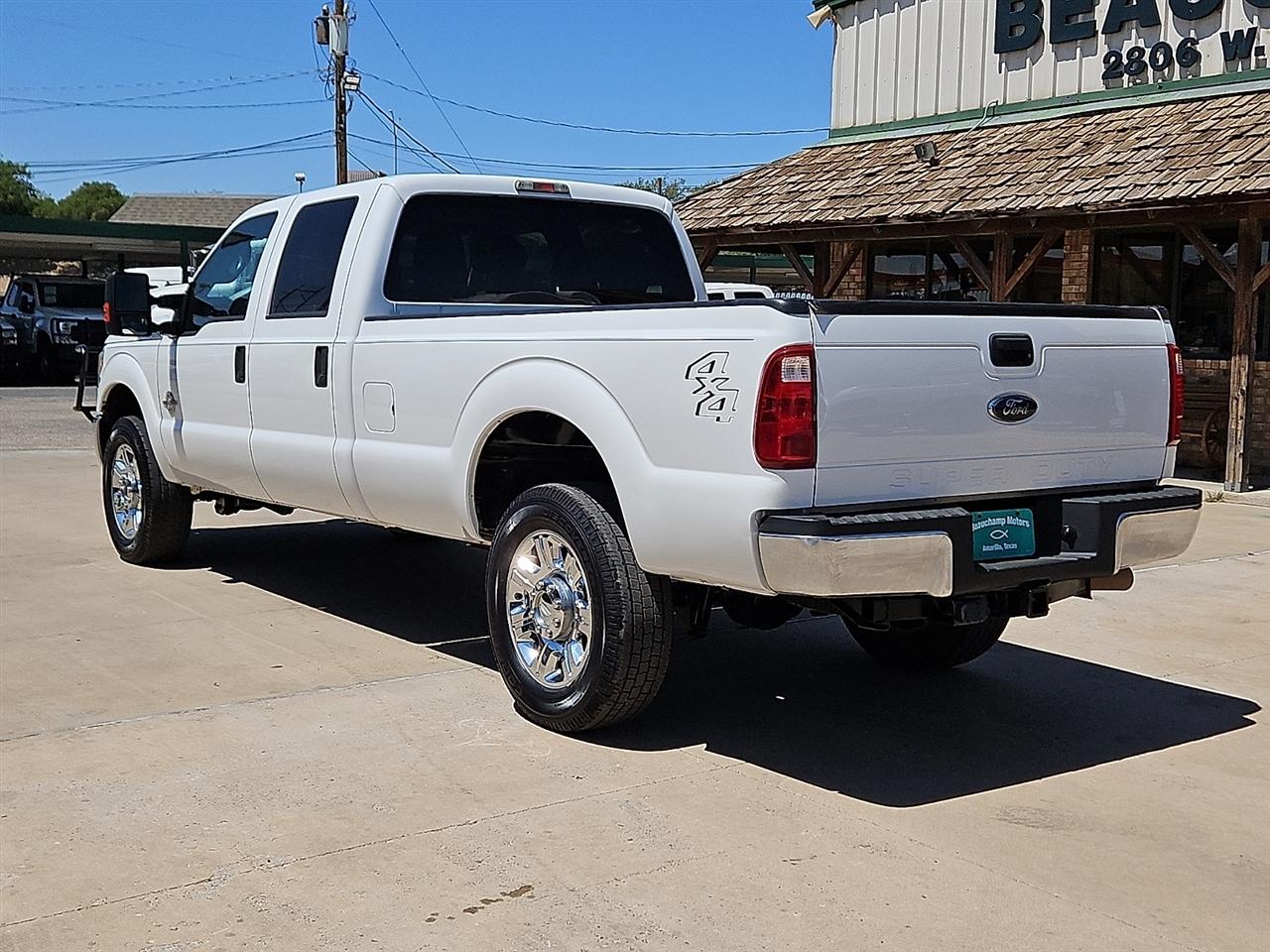 Ford Super Duty F-350 SRW 4WD Crew Cab 172" XLT 2013