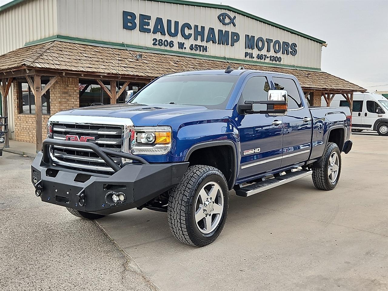 GMC Sierra 2500HD 4WD Crew Cab 153.7" SLT 2016