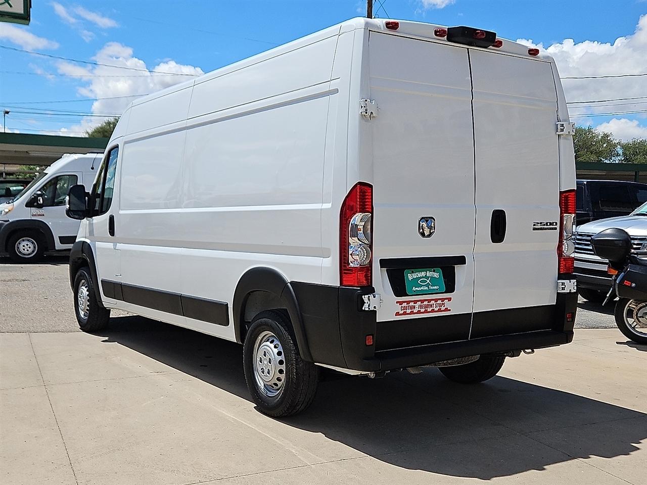 RAM ProMaster Cargo Van Tradesman 2500 High Roof 159" WB w/Pass Seat 2024
