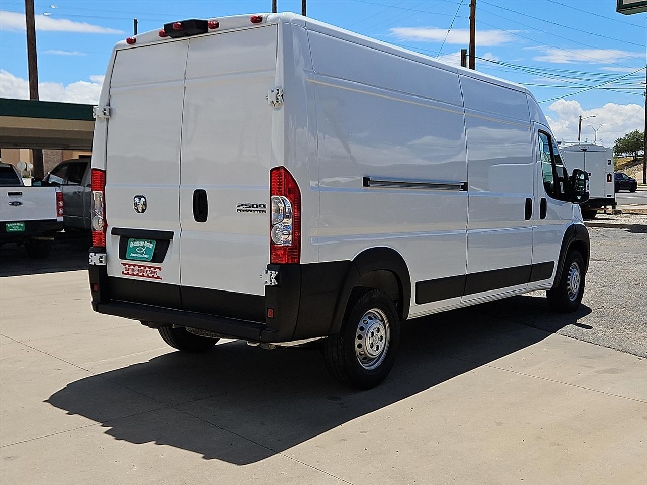 RAM ProMaster Cargo Van Tradesman 2500 High Roof 159" WB w/Pass Seat 2024