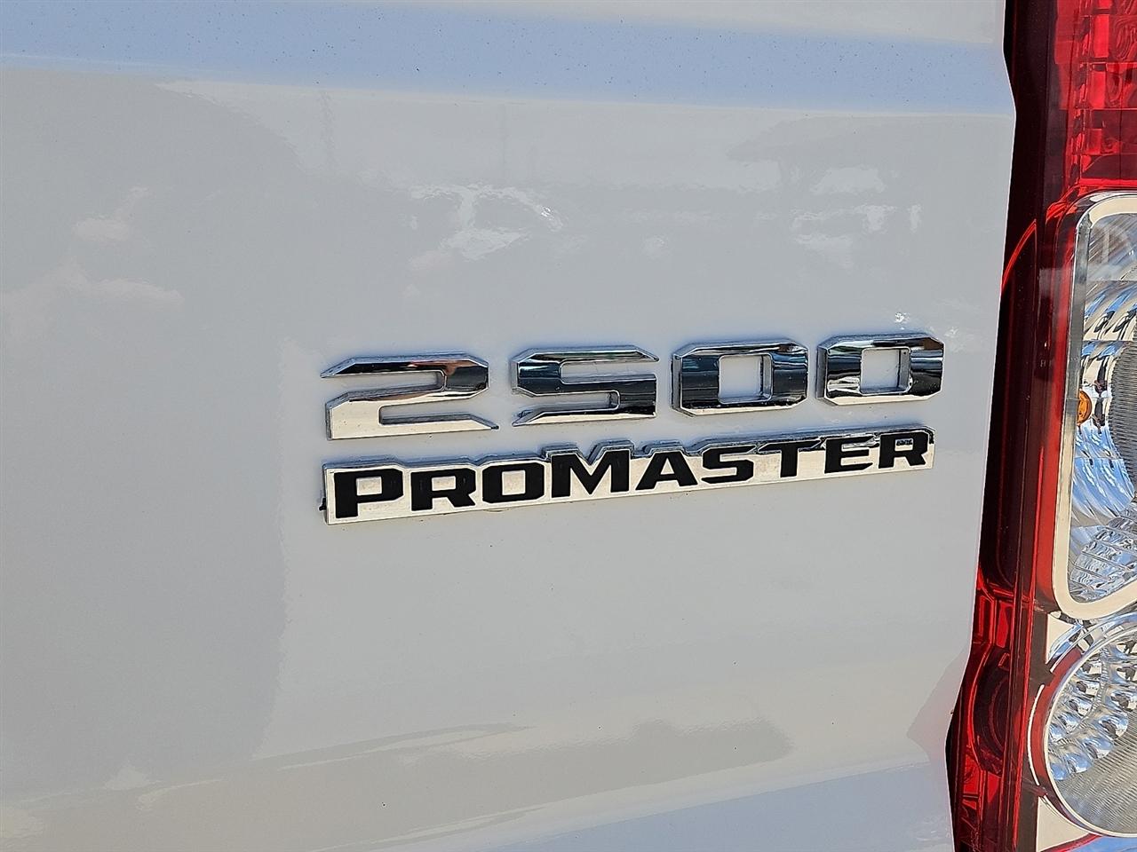 RAM ProMaster Cargo Van Tradesman 2500 High Roof 159" WB w/Pass Seat 2024