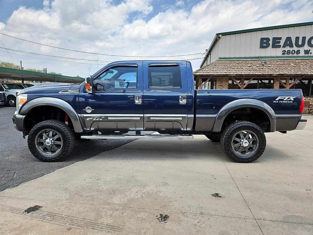 Ford Super Duty F-250 SRW 4WD Crew Cab 156" Lariat 2013