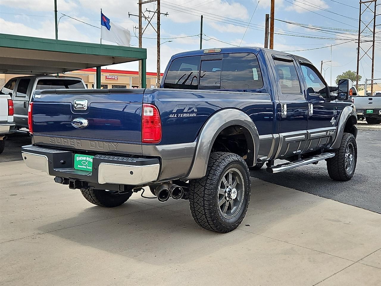 Ford Super Duty F-250 SRW 4WD Crew Cab 156" Lariat 2013