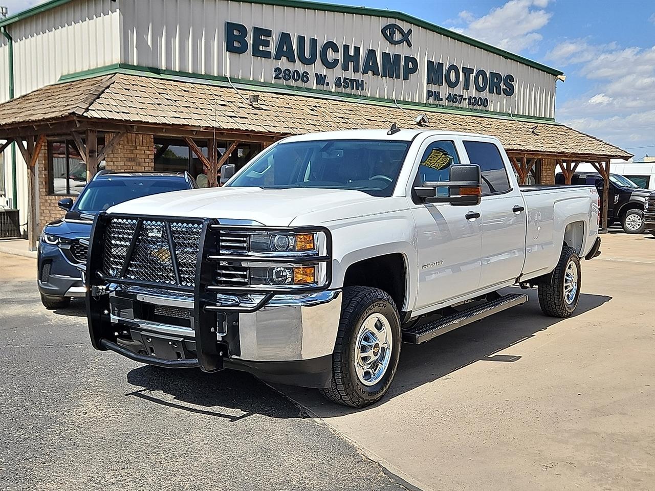 2018 Chevrolet Silverado 2500HD 4WD Crew Cab 167.7" Work Truck