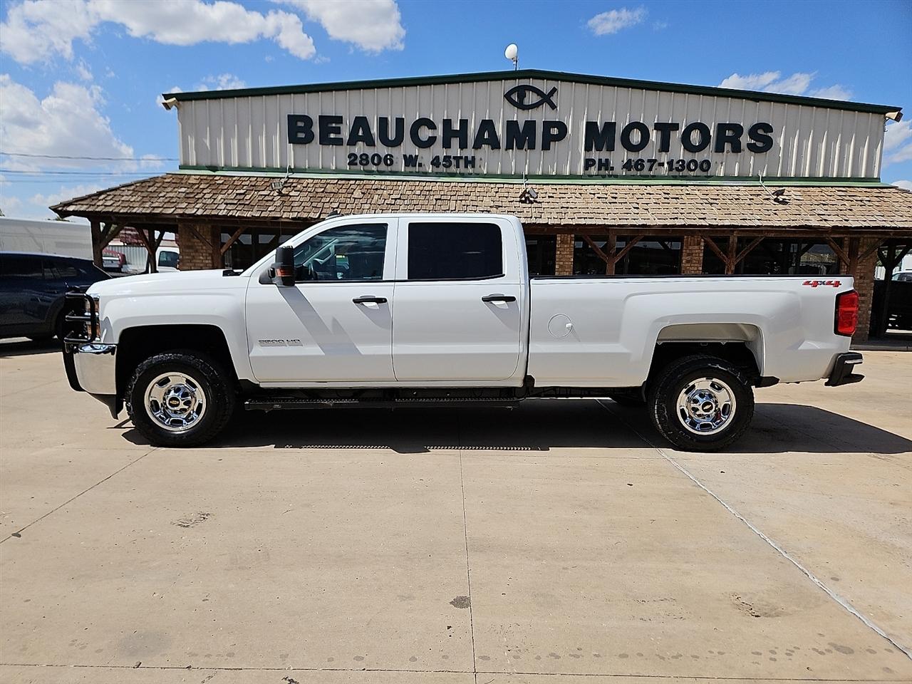 Chevrolet Silverado 2500HD 4WD Crew Cab 167.7" Work Truck 2018